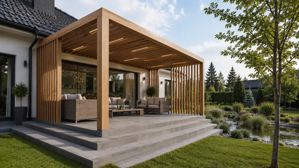 Pergola drewniana