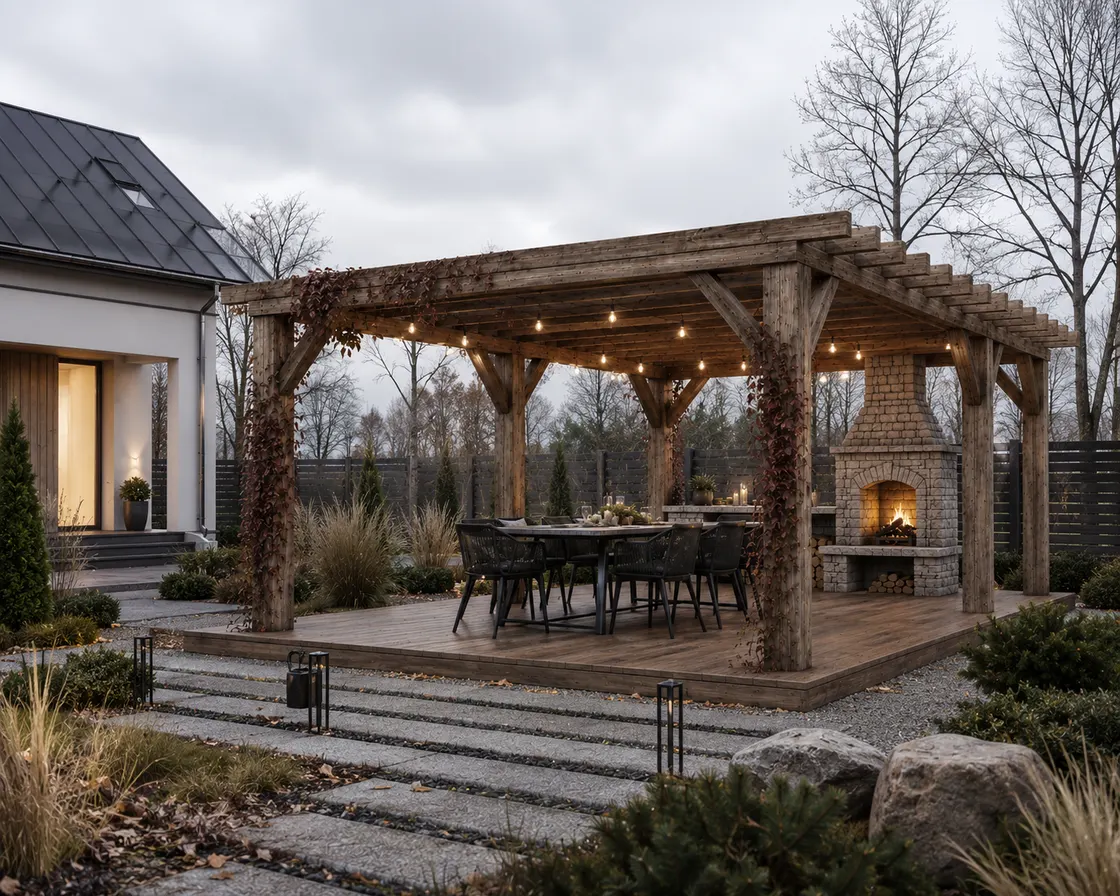 Pergola wolnostojąca