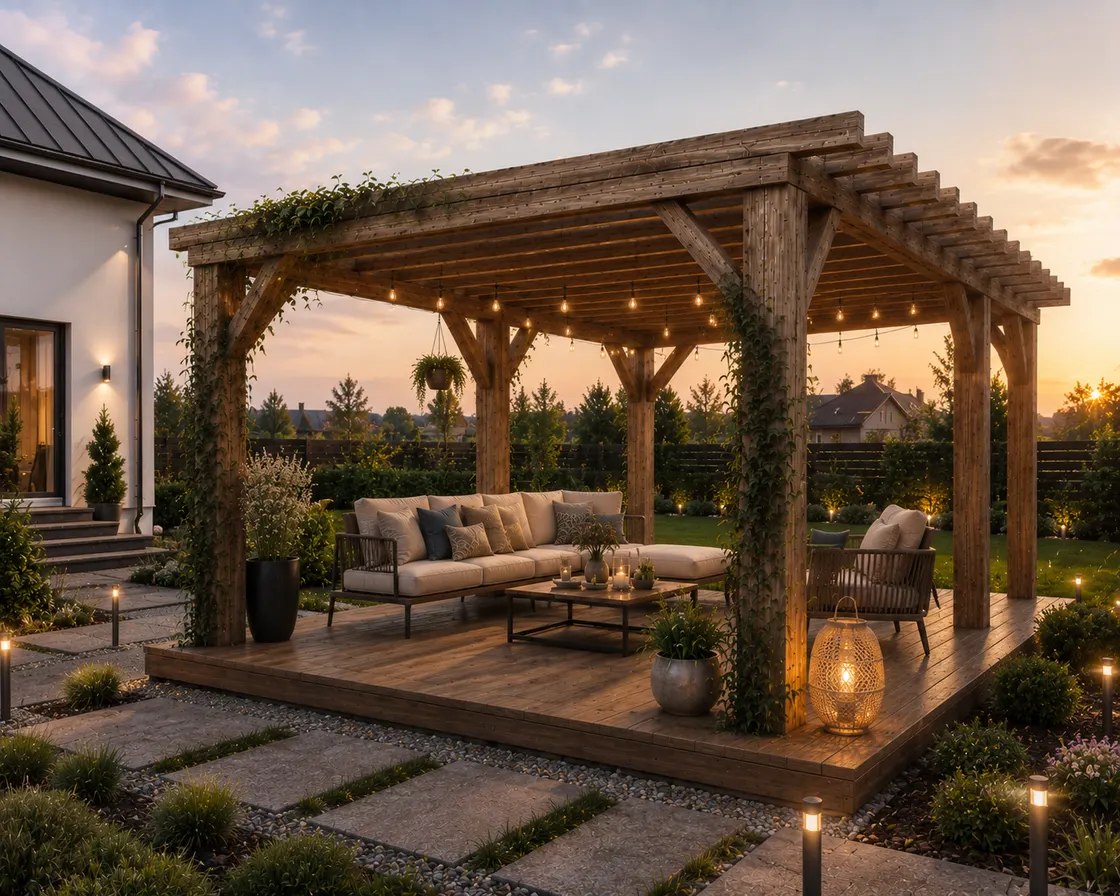 Pergola wolnostojąca