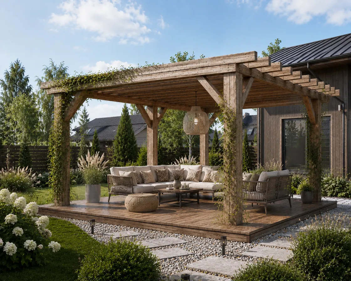 Pergola wolnostojąca