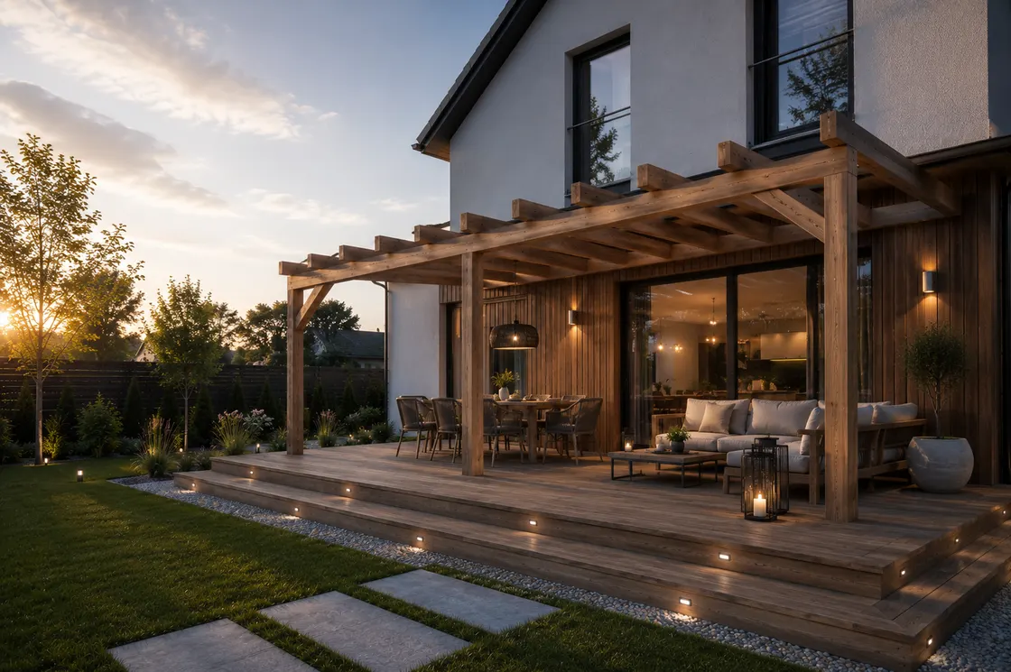 Pergola drewniana