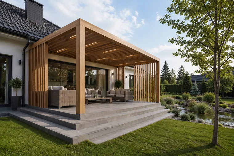Pergola drewniana
